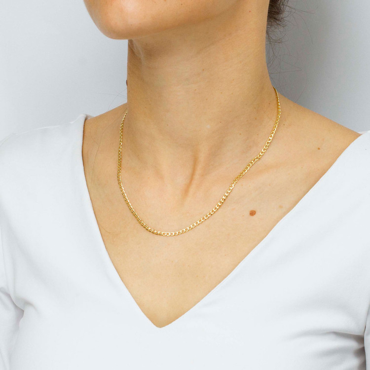 Łańcuszek ze złota pancerka