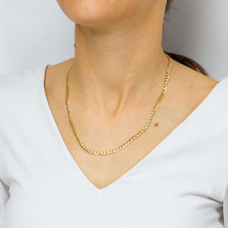 Łańcuszek ze złota pancerka