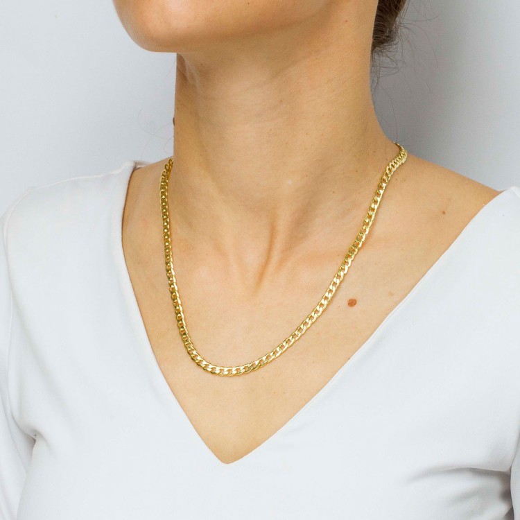 Łańcuszek ze złota pancerka