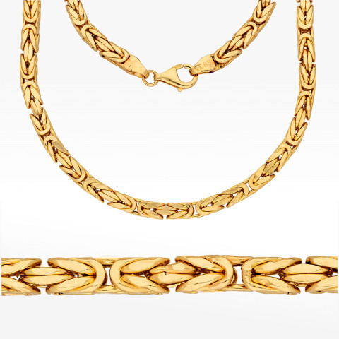 Łańcuszek ze złota królewski