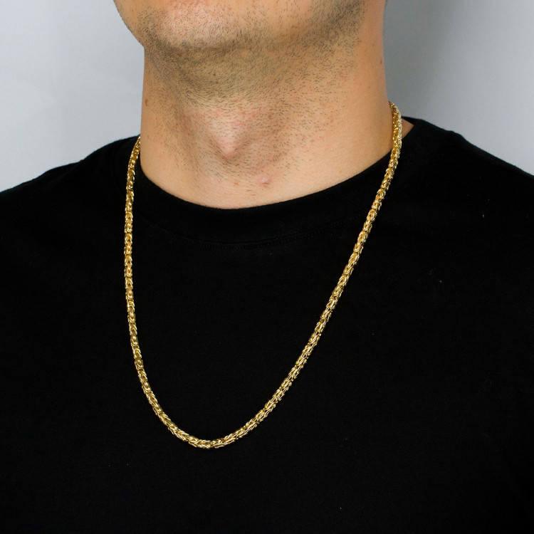 Łańcuszek ze złota królewski