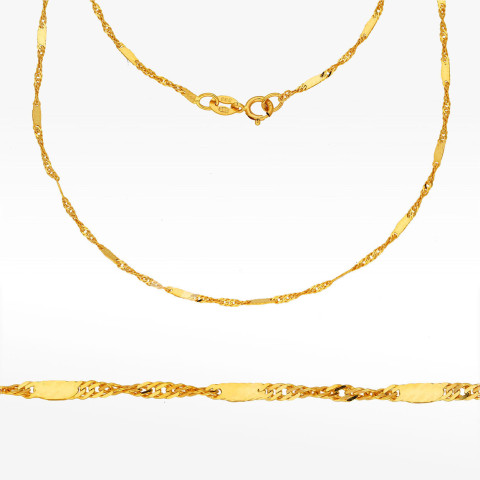 Łańcuszek ze złota pełny