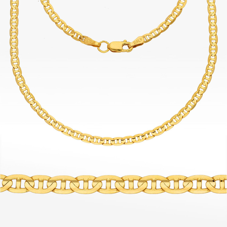 Łańcuszek ze złota gucci pełny