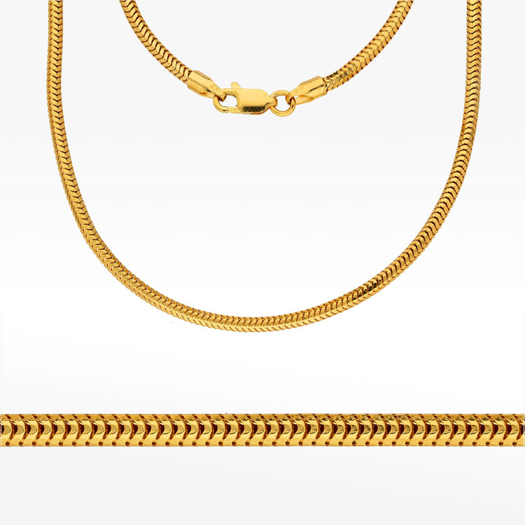 Łańcuszek ze złota pełny