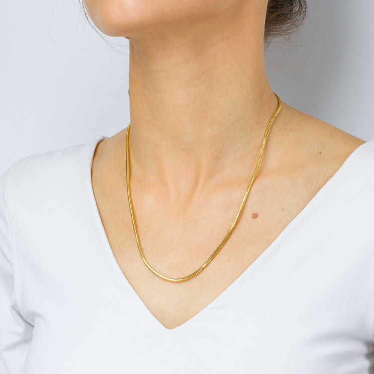 Łańcuszek ze złota pełny