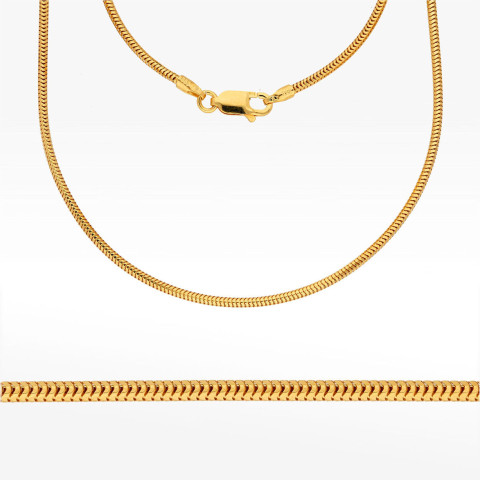 Łańcuszek ze złota pełny