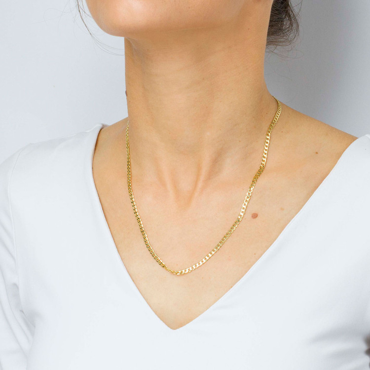 Łańcuszek ze złota pancerka