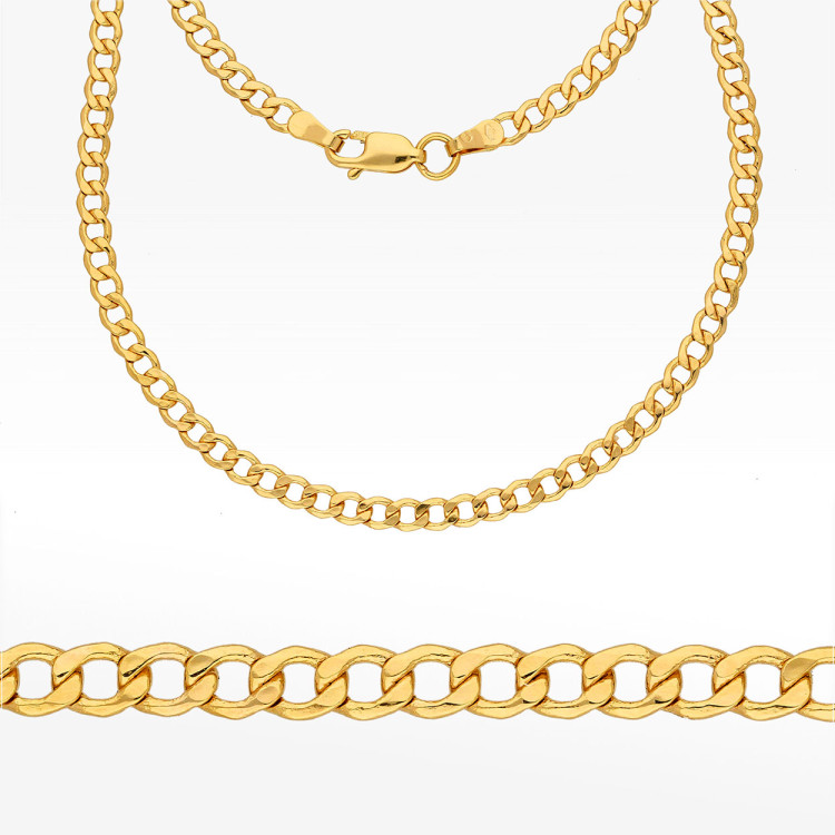 Łańcuszek ze złota pancerka