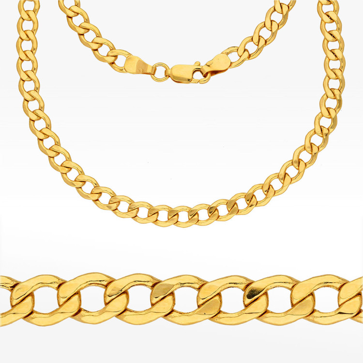 Łańcuszek ze złota pancerka