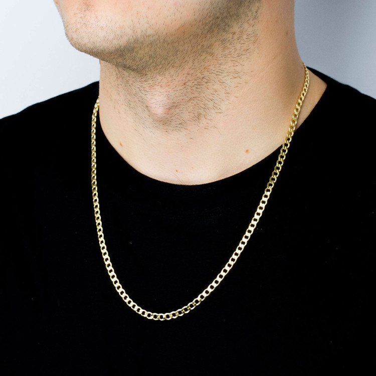 Łańcuszek ze złota pancerka