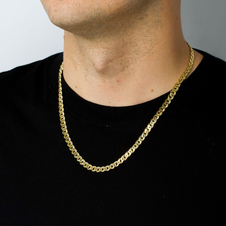 Łańcuszek ze złota mona lisa pełny