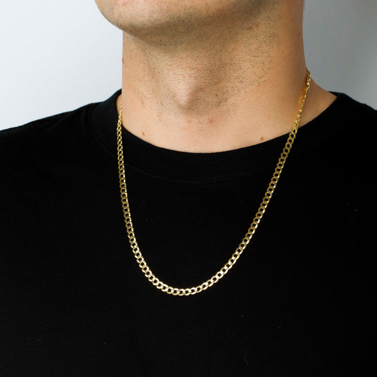 Łańcuszek ze złota 60cm pancerka pełny