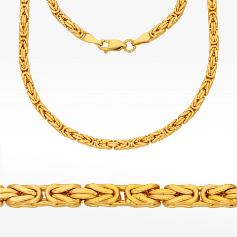 Łańcuszek ze złota królewski