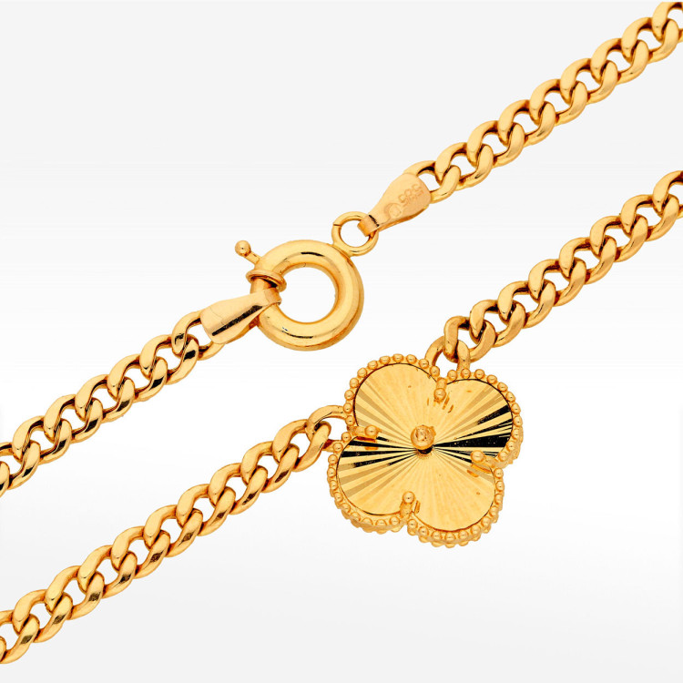 Naszyjnik ze złota 45cm