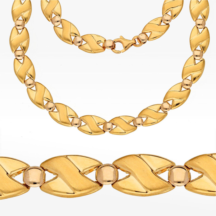 Naszyjnik ze złota 45cm