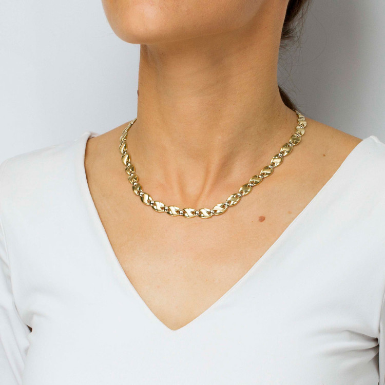 Naszyjnik ze złota 45cm