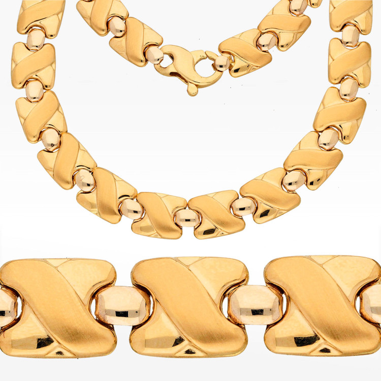 Naszyjnik ze złota 45cm