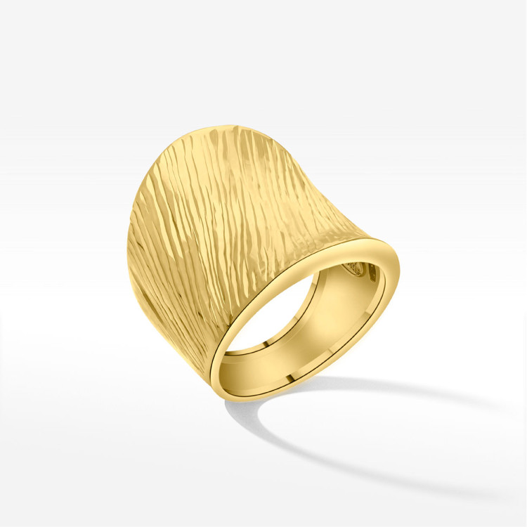 Dall'aqua pierścionek ze złota