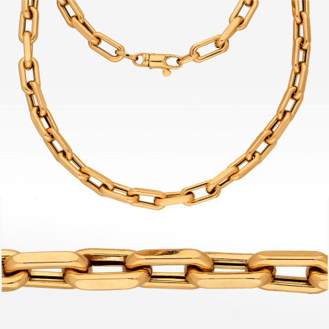 Łańcuszek ze złota ankier