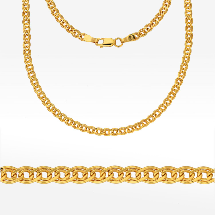 Łańcuszek ze złota mona lisa