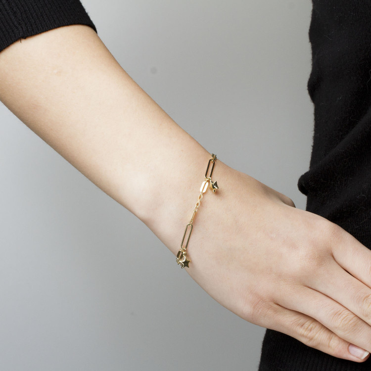 Bransoletka ze złota