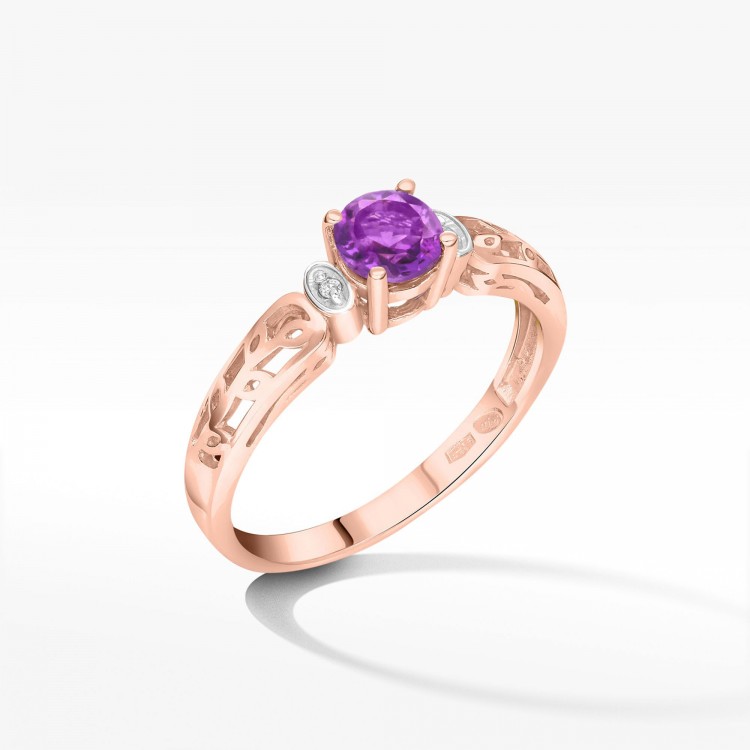 pierscionek-z-rozowego-zlota-z-ametystem